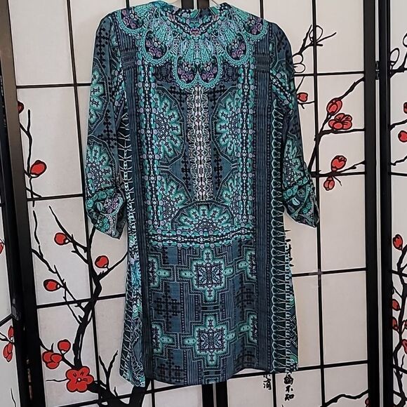 Hemant & Nandita Marche Silk Dress - Picture 8 of 13